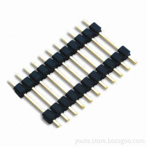 1 x NP 180 Degrees Double Plastic Pitch/2.54 Pins Header Connector